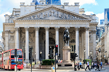 The refurbished offices are part of The Royal Exchange in the City of London.
