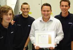 Airedale ex-apprentice gets gold for 1st class study