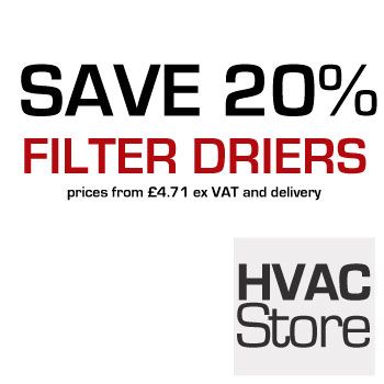 Deal of the Week - 20% off all filter dryer prices