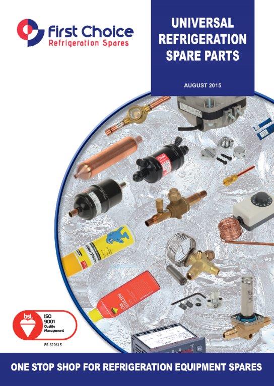 First Choice Group's refrigeration spare parts brochure ACRNEWS