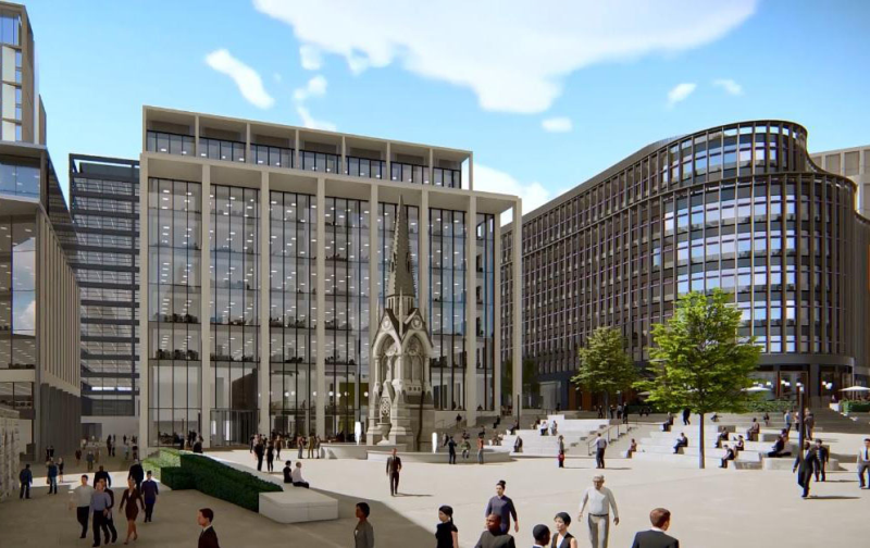 One and Two Chamberlain Square in Birmingham.