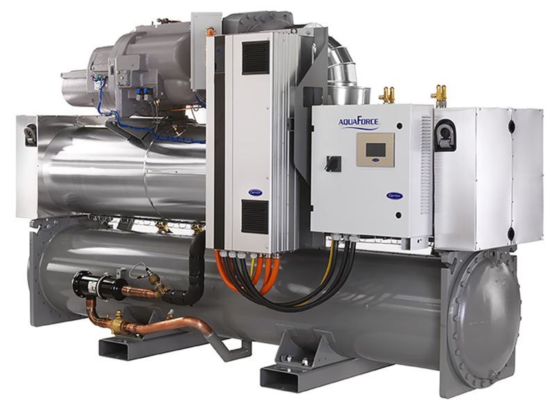 The AquaForce heat pump.