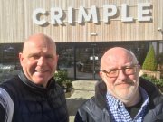 Graham Watson and Nigel Upson at Crimple.