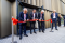 Opening the new Danfoss Application Development Center in Nordborg, Denmark (L-R) Stefan Pietrek, Senior Director, Global Applications Innovation, Danfoss; Jurgen Fischer, President, Danfoss Climate Solutions; Ejnar Luckmann, Technical Manager, Danfoss Smart Store ADC Nordborg; and
Lars Mou Jessen, Director, Global Applications Development Centers, Danfoss.
