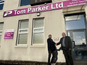 L-r: Gary Pollock, regional sales manager UK for Winters Instruments and Mark Nicholls, purchasing director at Tom Parker.
