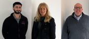 L-r: Jay Soni, Hayley Kent, Rob Broughton.
