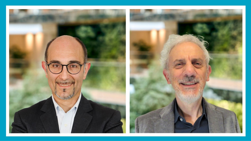 Image from left to right: Enrico Boscaro (TF-ITC Chairperson) and Mario Scattolin (TF-ITC cice-chairperson).