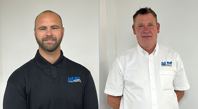 L-r: Kyle Bray and Carl Burton.