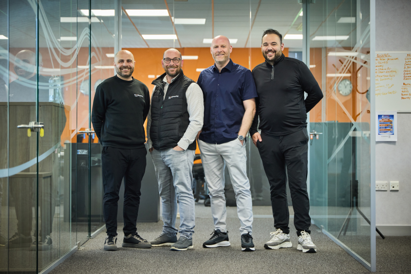 L-R Janusz Heenan, Jim Doyle, Dave Hayes and Keith Kirk.
