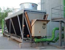 Cooling Towers: Merging the benefits of cooling towers and dry coolers   