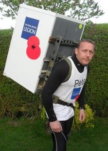 Cool running with copper carrying fridge 