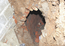 Victorian refrigerator unearthed by builders  