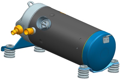 Copeland™ Scroll Horizontal Variable Speed Compressor for Integral Display Cases with Propane