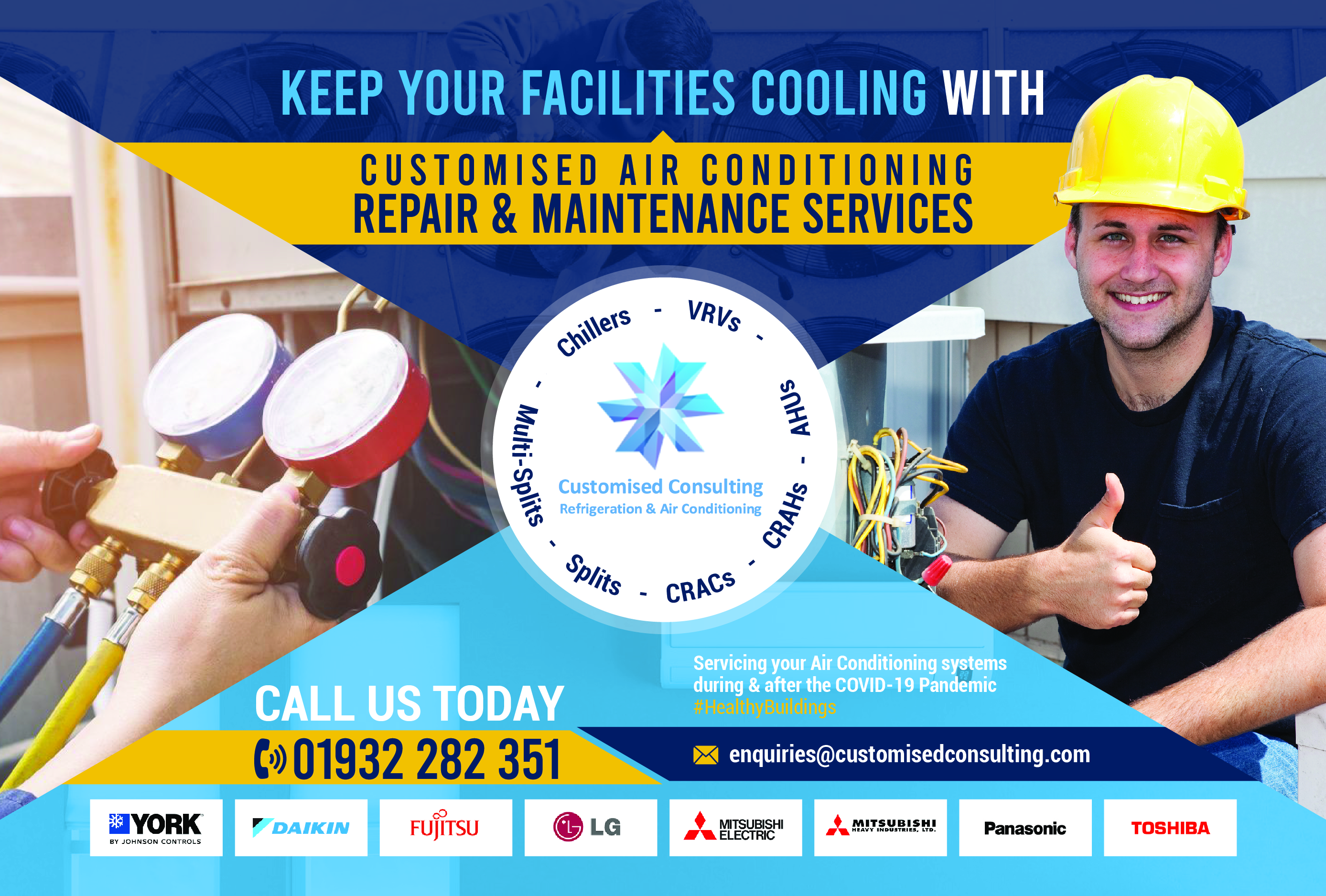 Keep your Facilities Cooling with Customised Air Conditioning Repair & Maintenance Services